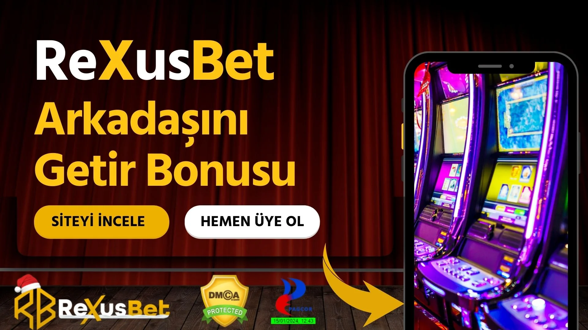 Rexusbet Arkadaşını Getir Bonusu