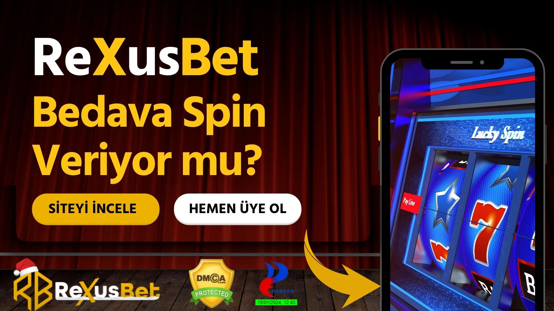 Rexusbet Bedava Spin Veriyor Mu