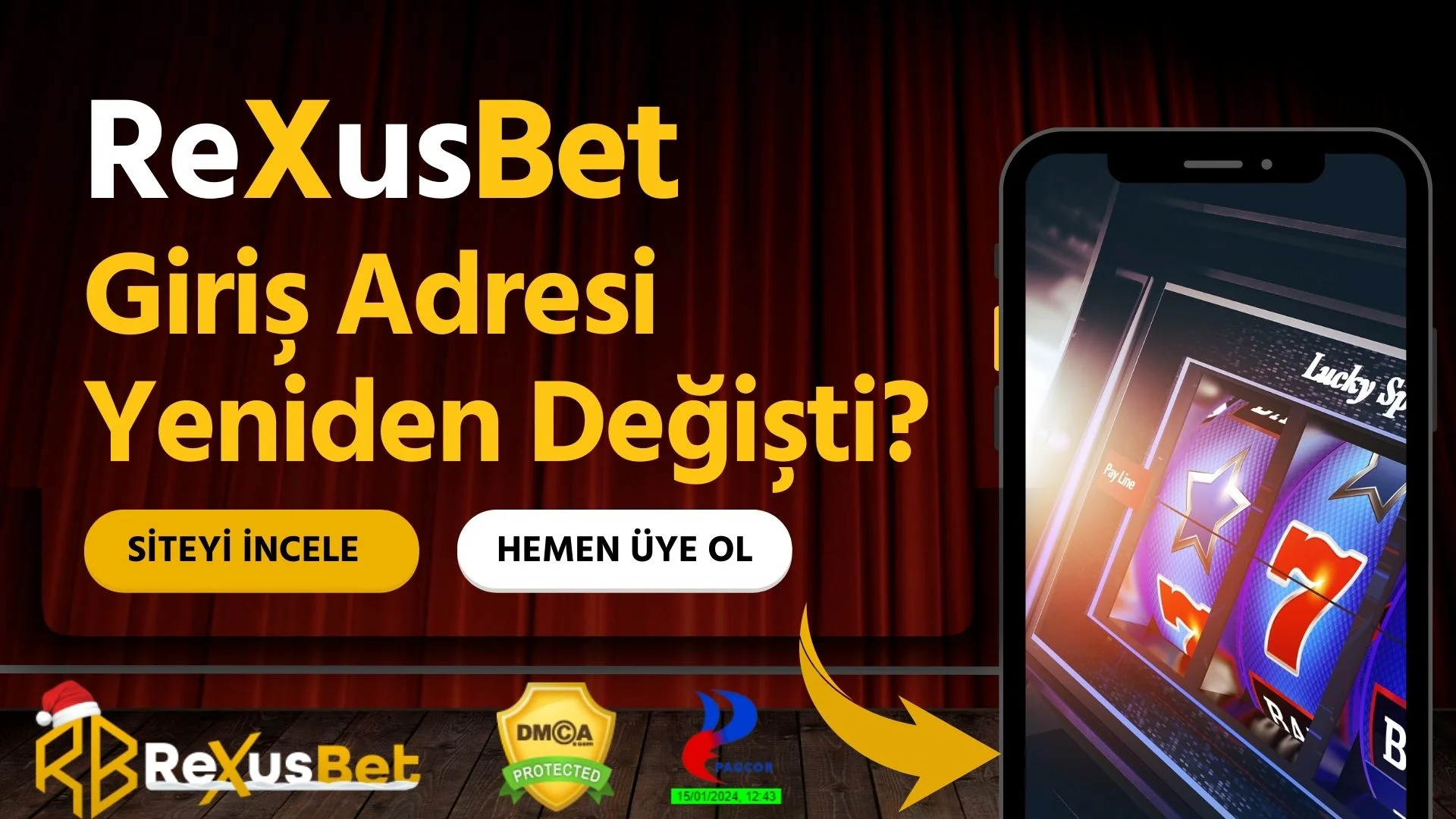 Rexusbet Giriş Adresi Yeniden Değişti