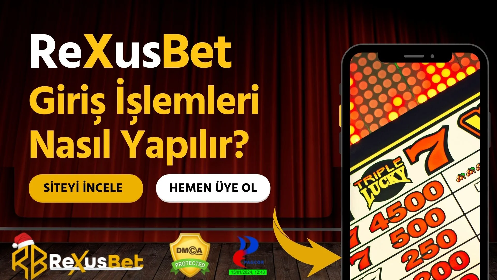 Rexusbet Giriş İşlemleri Nasıl Yapılır