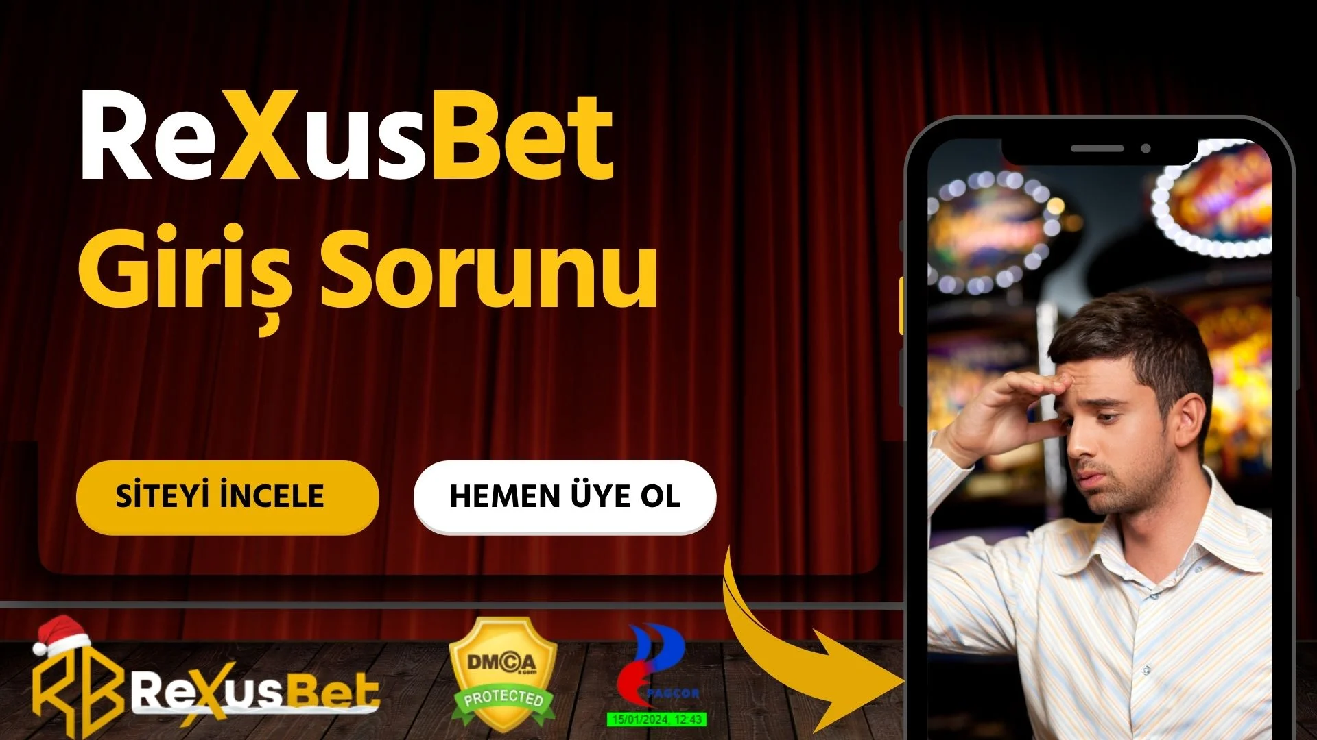 Rexusbet Giriş Sorunu