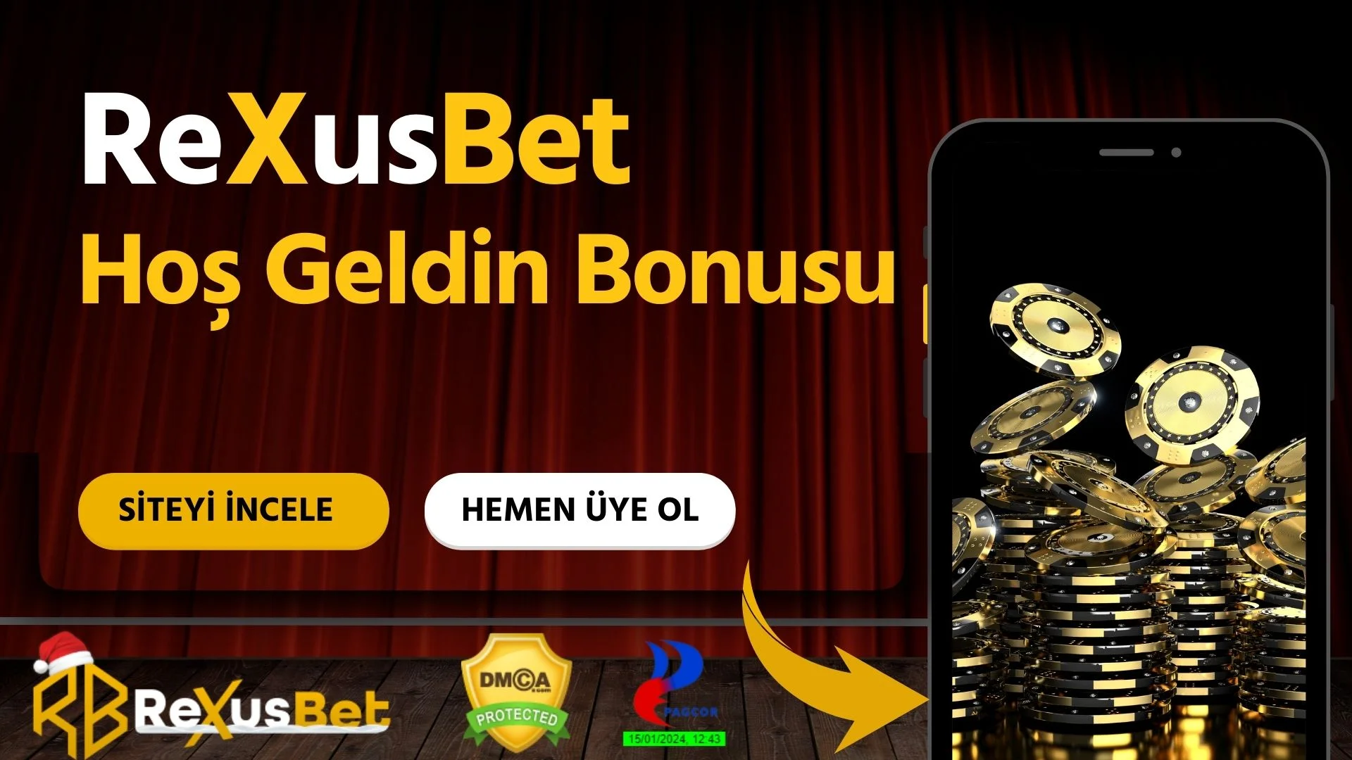 Rexusbet Hoş Geldin Bonusu