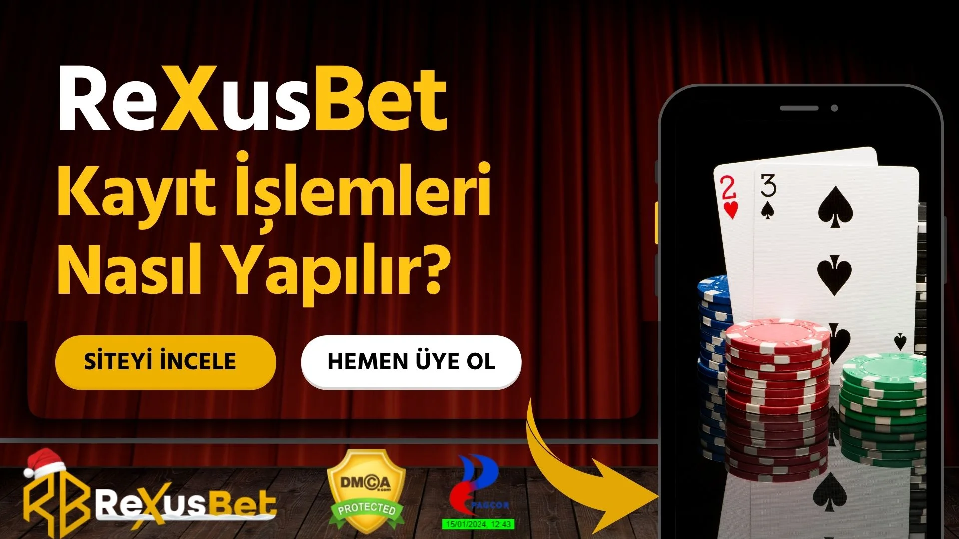 Rexusbet Kayıt İşlemleri Nasıl Yapılır