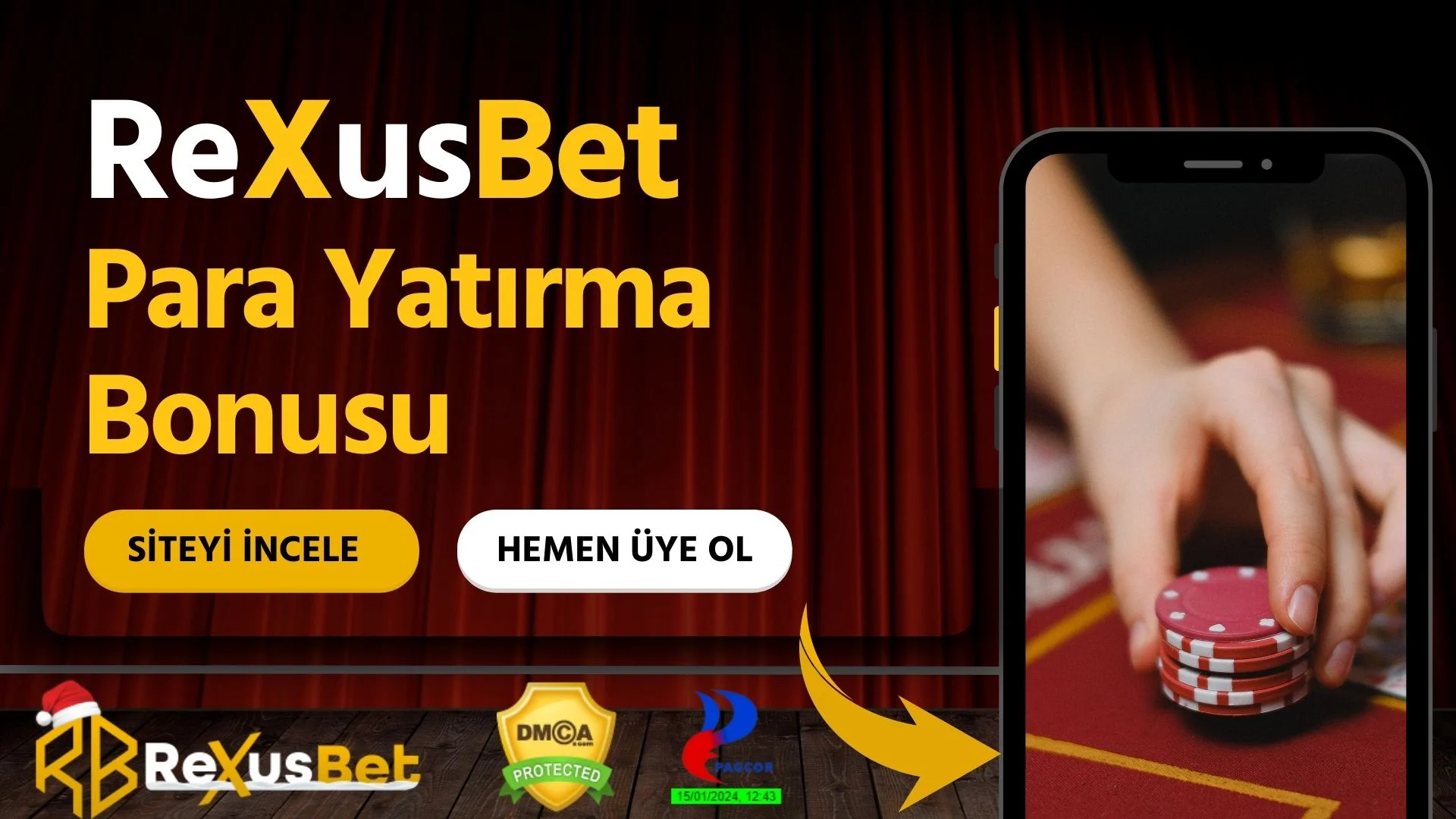 Rexusbet Para Yatırma Bonusu