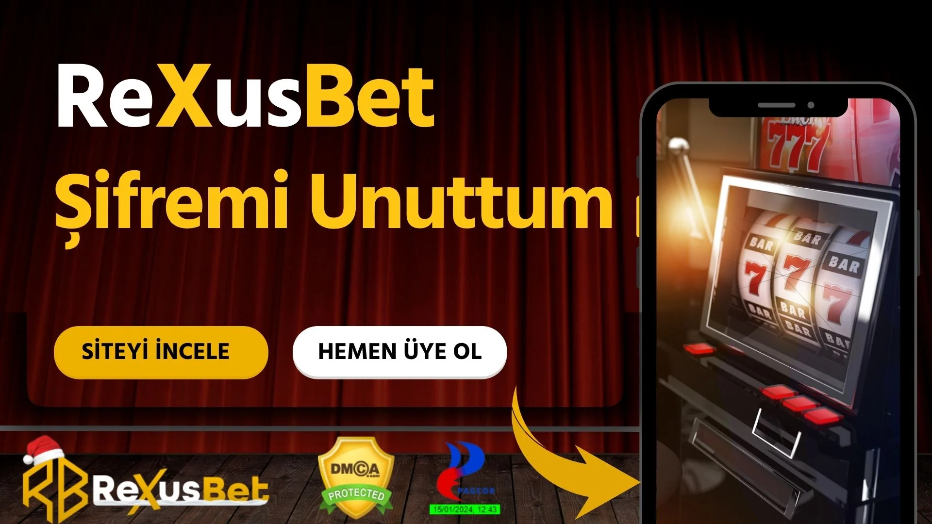 Rexusbet Şifremi Unuttum